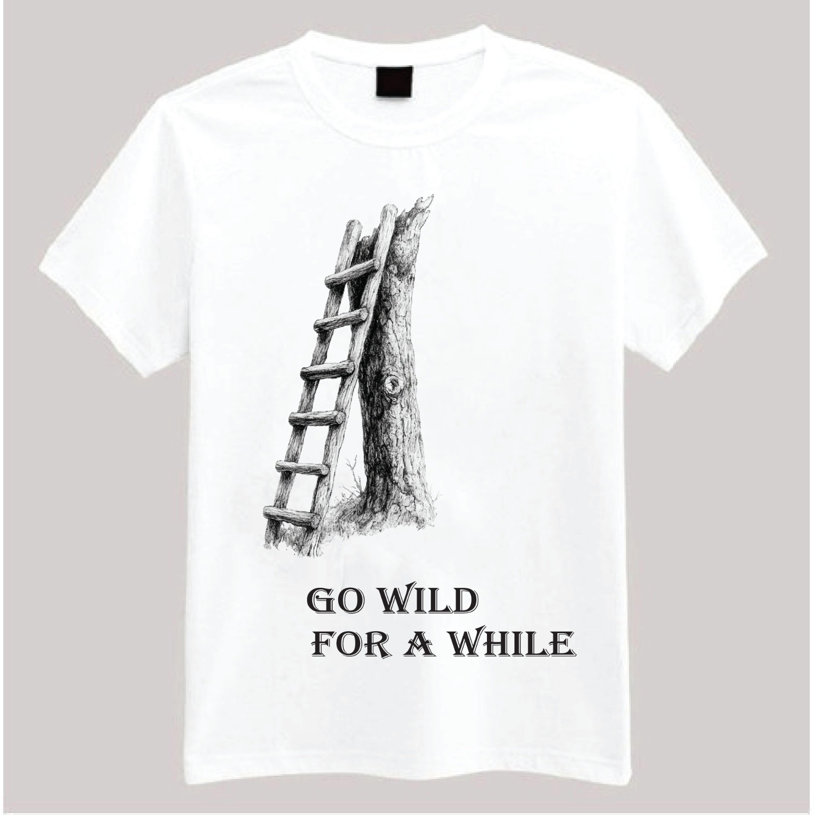 Drop shoulder t shirt 